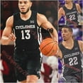 thumbnail image 4 of NBA-Iowa State Cyclones Basketball Jersey Custom Stitched Tre King Eli King Caleb Grill Tamin Lipsey Demarion Watson Aljaz Kunc Robert Jones, 4 of 5