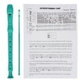 thumbnail image 1 of 8 Holes Plastic Recorder Flute Woodwind Instrument Colorful with Cleaning Rod, 1 of 5