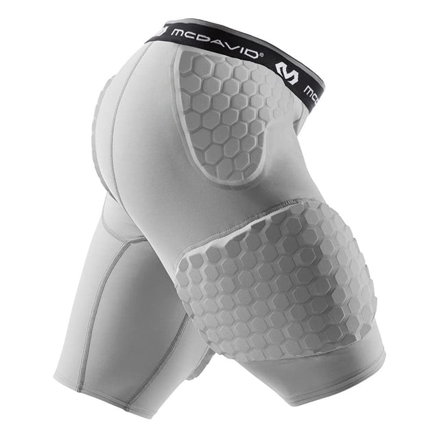 McDavid Hex Dual-Density Shorts with Contoured Wrap-Around Thigh