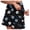 Blue, variant on FASHOFT Tennis Skirts For Women Fashion Printed Double Layer Skort With Pockets Elastic For Outdoor Fitness Activities Womens Athletic Skirt Black