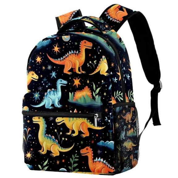 Lightweight Backpack Cartoon Dinosaur School Bag Travel Laptop Daypack for Men Women Casual Rucksack