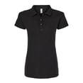 thumbnail image 1 of Playera M&O Knits para Mujer Polo Dos Botones Manga Corta, 1 of 4