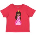 thumbnail image 3 of Inktastic African American Princess In Pink Dress Girls Toddler T-Shirt, 3 of 5