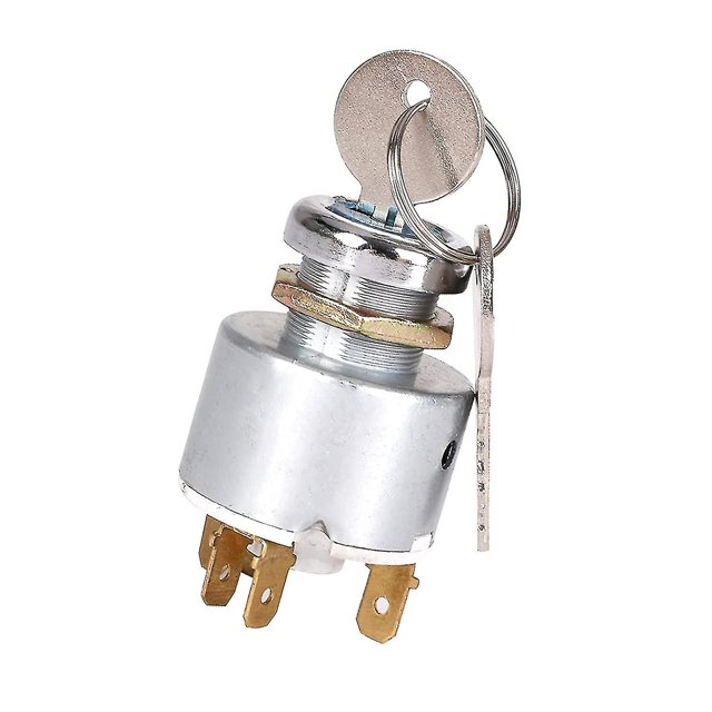 Ignition Switch, 12v Universal Engine Start Switches With Key Suitable For Motorcycles, Tractors, Cars And Boats Five Foot Tractor Ignition Switch 956