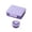 Purple, variant on Inerposs Bento Lunch Box With Soup Bowl, Seep Proof Food Container, 1900ML Compartmentalized Design, Ideal For School Picnic Travel, Utensils Included, BPA-Free