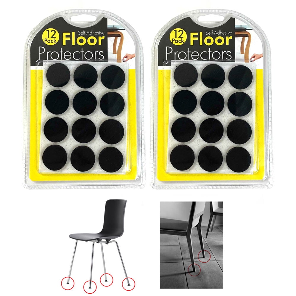 Details about   NEW 27 Self Adhesive Felt Pads Furniture Floor Scratch Protector 