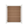 thumbnail image 5 of Furinno Shaker Wall Kitchen Cabinet 2-Doors-2 Shelves, Ready to Assemble, 12 D x 30 W x 36 H, White, 5 of 8
