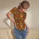 thumbnail image 3 of Fotbe Chicken And Rooster Body de Mujer con Cuello Redondo y Mangas Cortas, Sin Mangas Ajustado, Suave, Cómodo y Básico-Large, 3 of 7