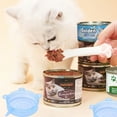 thumbnail image 5 of 6PCS Pet Food Can Lids, 6.5CM Silicone Stretch Can Lids Covers for Dog Cat Food, Reusable Expandable Universal Size Fit Most Cans and Jars, 5 of 8