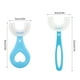 thumbnail image 2 of Billuyoard Cepillo de Manual de silicona en forma de U para bebés, cepillo de de cuidado tipo U para niños, mango de cabeza Suministros de limpieza para el hogar azul 2-6 años tipo 1, 2 of 6