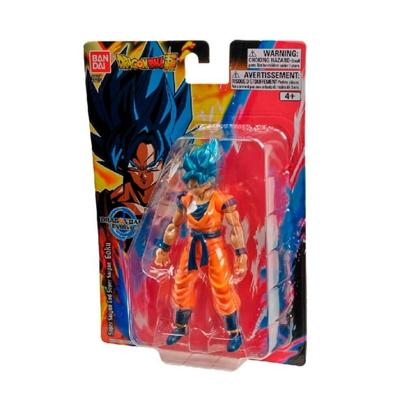Figura Super Saiyan Blue Goku Dragon Ball Bandai 5 Pulgadas