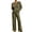 Army Green, variant on Two Piece Outfits for Women Long Sleeve V Neck Ribbed Knit Pullover Sweaters Wide Leg Trousers Casual Fall Loungewear Matching Suits Dressy Streetwear