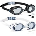thumbnail image 1 of GPED Gafas de Natación, Paquete de 2 Gafas de Natación Anti-vaho Anti-UV Vista Amplia sin Fugas Protección Total Adultos Hombres Mujeres Jóvenes, 1 of 8