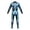 Sky Blue, variant on FASHOFT Men's Skeleton Graphic Halloween Costumes Cosplay Outfit Bone Design Carnival Party Stage Performance Dress Up Halloween Costume L