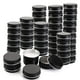 thumbnail image 1 of Contenedores de lata de almacenamiento Foraineam, paquete de 100 unidades, 15 ml, aluminio negro, 1 of 5