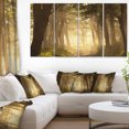 thumbnail image 1 of Deep Jungle with Foggy Sunlight - Oversized Landscape Canvas Art, 1 of 3