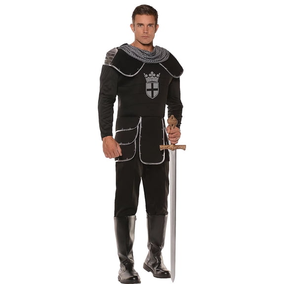 Adult Noble Knight Men Costume One Size