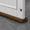 Brown-30'' to 36'', variant on Gray 30'' Adjustable Door Draft Stopper, Velour Fabric Insulation Seal for Doors