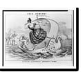 thumbnail image 2 of Historic Framed Print, Lola coming! Europe farewell! America I come, 17-7/8" x 21-7/8", 2 of 9
