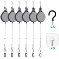 thumbnail image 1 of VR Cable Management - Virtual Reality Wire Ceiling Pulley System for Oculus Rift S/Lenovo/Playstation VR/HTC Vive/HTC Vive Pro/Samsung Odyssey VR Accessories, 1 of 8