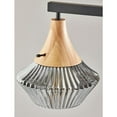 thumbnail image 3 of Adesso Elsie 23.5" 60W Desk Lamp Black with Black Fabric Cord, 3 of 7