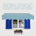 thumbnail image 4 of Aire Libre Toldo Patio Sombreado Tela Bloque Uv Toldo De Jardín Eigraketly HA041520-03, 4 of 6