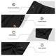 thumbnail image 2 of Ceisia Men Solid Color Corduroy Straight Leg Pants Elastic Waist Drawstring Gift Casual Trousers, 2 of 7