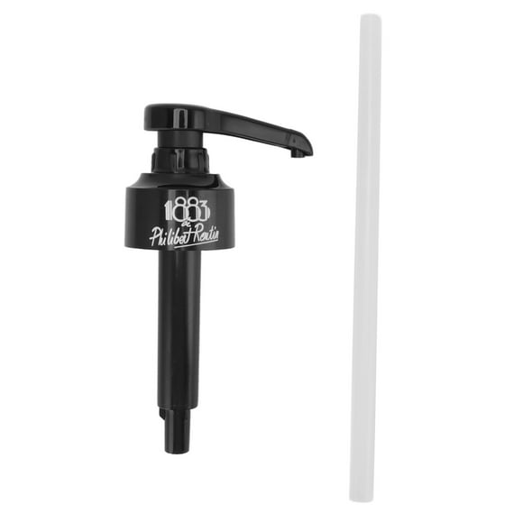 ZOUSSIQI Syrup Pump with Pipe Liquid Dispenser Pump Bottle Dispenser Syrup Pump Soap Pump for Kitchen 8ML JU316-57145