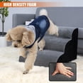 thumbnail image 2 of Dog Stairs for Bed, Pet Stairs for Small Dogs, 3-Layer High-Density Foam Pet Steps, Non-Slip Gentle Slope Dog Stair Ramp with Removable and Washable Cover, Suitable for small, short, elderly pets., 2 of 7