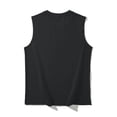 thumbnail image 2 of Hessimy Men's Tank Top Cotton Moisture Wicking Muscle Shirt Summer Sleeveless Shirts Gym Workout Tank（Black,XL), 2 of 3