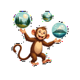 thumbnail image 5 of Cartoon Monkey Stickers, Waterproof Monkey Sticker for Water Bottle Laptop Phone Cases Planner Skateboard Luggage Helmet Party Favor Decor, Ideal for Adults Teens Teacher Rewards, 5 of 8