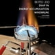 thumbnail image 2 of cámping Estufa de gas para acampar Anillo de soporte para parabrisas Ahorro de energía Cubierta resistente al calor Hugtrwg Para estrenar, 2 of 5