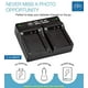 BM Premium 2-Pack de Batteries NB-10L et Chargeur de Batterie Double Kit pour Canon PowerShot G15, G16, G1X, G3X, SX40 HS, SX40HS, SX50 HS, SX60 HS Appareil Photo Numérique – image 1 sur 5