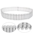 thumbnail image 1 of GOOHOCHY 2Pcs Miniature Barriers White Micro Landscape Fence Props for Simple Elegant Decor, 1 of 8