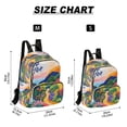 thumbnail image 2 of FORMRS Mini Backpack Purse for Women Travel Daypack Casual Shoulder Bag, Art Path, 2 of 7