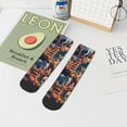 thumbnail image 7 of Naloa Whimsical Animal Spiral Ankle Socks for Women Non Slip Socks No Show Socks Classic Low Cut Casual Socks Casual Socks, 7 of 7
