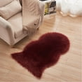 thumbnail image 3 of Sheepskin Area Rug Soft Shag Carpet Machine Washable Cozy Nursery Throw For Living Room And Bedroom, 3 of 3