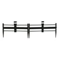 thumbnail image 2 of SUNJOY Garden Fence Solar Border Fencing with Waterproof LED Path Lights, Metal Strip Pattern Fence Panel Outdoor Decorative Garden Fences(5PK), Black, 2 of 9