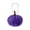 Purple, variant on nTRIUQJ Hangs Pumpkin Small Pendant Ornament Flocking Cloth Golden Autumn Decoration for Thanksgiving Purple