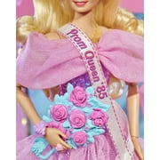 Barbie Rewind Collectible Doll with 1980s Prom Queen Outfit and Nostalgic Accessories