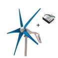 thumbnail image 1 of 400W AC12V/24V Colorful Wind Turbine Generator Small Windmill For Home Or Boat Use With 600W Wind Controller ,Easy to Install, 1 of 6