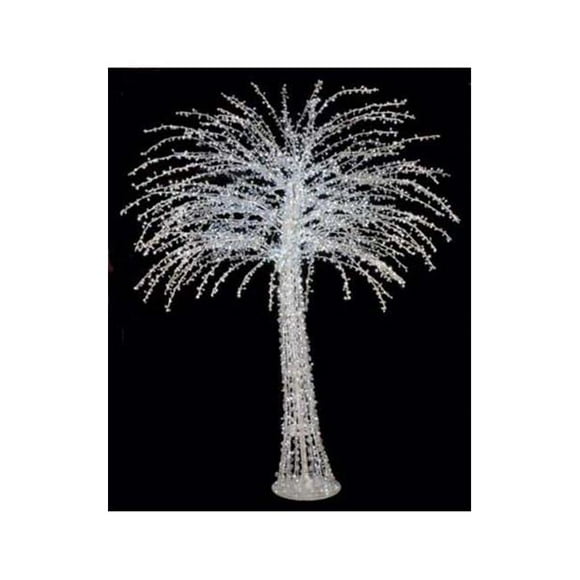 16 Pieds Led Cerisier en Fleurs Arbre-1&44; Rose