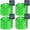 Green, variant on Red Solar Fairy Lights Outdoor Waterproof, 2 Pack Each 33ft 100 LED Solar String Lights, 8 Modes Silver Wire Solar Twinkle Lights for Halloween Christmas Patio Garden