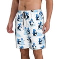 thumbnail image 2 of Fotbe Penguin Winter Fun Trajes de Baño Estampados para Hombre, Shorts de Verano de Secado Rápido, Ropa de Playa, Bañadores-Large, 2 of 6