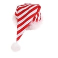 thumbnail image 5 of Yruioon Girls Christmas Ballet Dance Dress Xmas Santa Figure Ice Skating Costume Striped Leotard Red 4, 5 of 7
