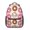 Black-191, variant on Tropical Floral Waterproof School Backpack with Ergonomic Spinal Support for Teens & College Students