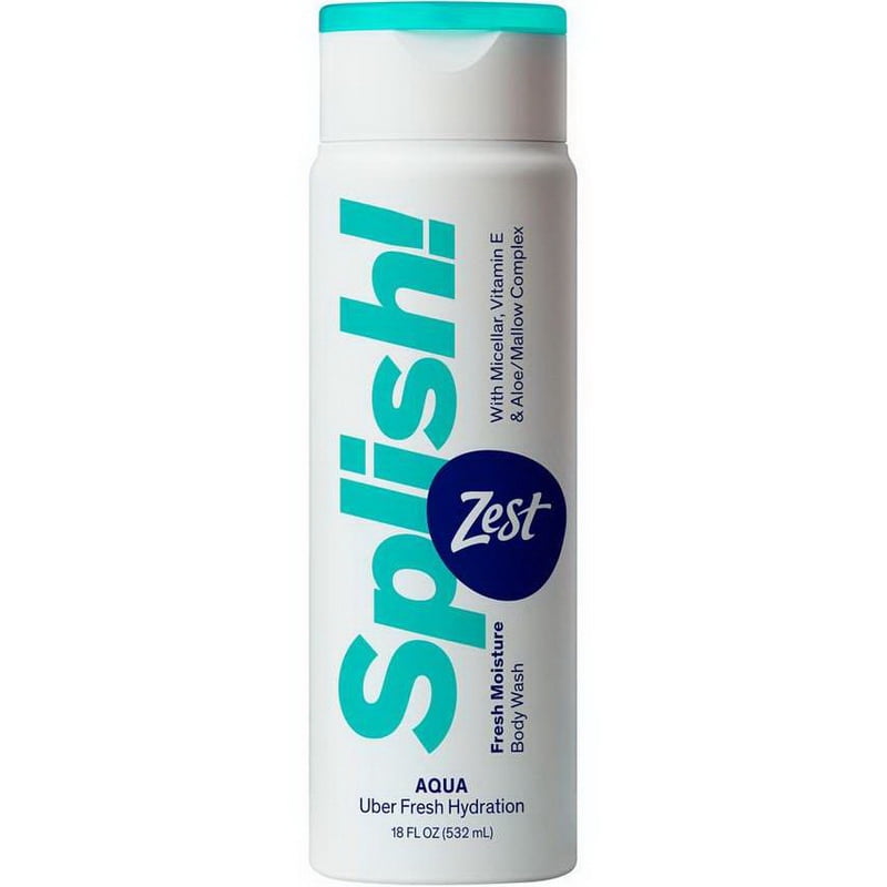 (Price/case)Zest 901661 Zest For Life Body Wash Aqua 418 Fluid Ounce