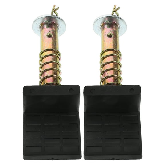 WEUVEB Heavy-Duty Motorcycle Stand Attachment, Galvanized Iron Construction, Easy Installation and Secure