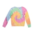 thumbnail image 3 of Just Love Tie Dye Long Sleeve T-Shirt and Jogger Pants for Girls (Tie Dye Pastel Swirl, 4), 3 of 3