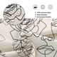 thumbnail image 4 of Cortina de ducha Bewildely impermeable 180x180cm, 4 of 6